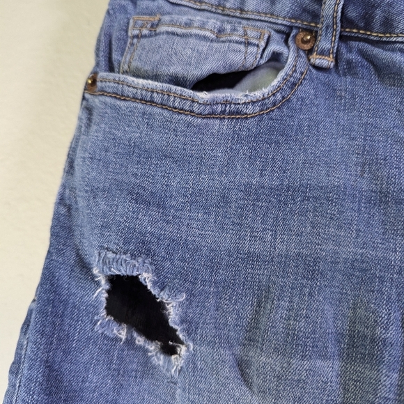 Aeropostale Bermuda Jeans Size 10 - Picture 3 of 9